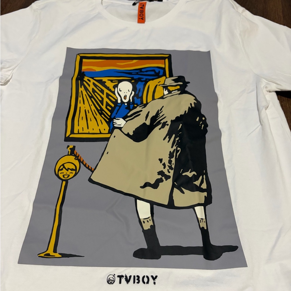 Antony Morato White Graphic Tee